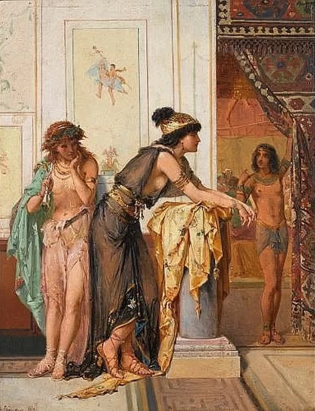 Pierre Olivier Joseph Coomans - Danzatrice egiziana